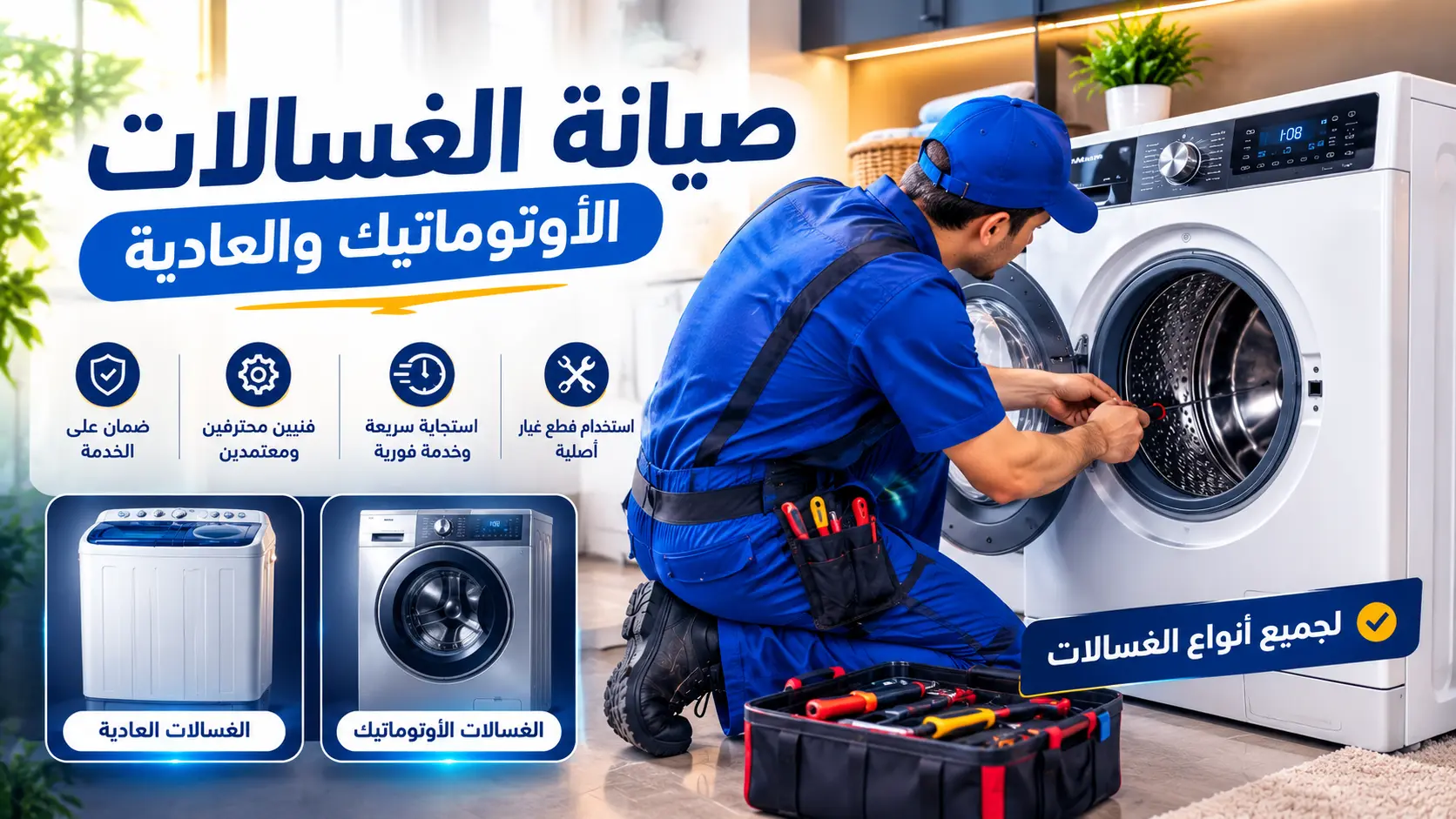 صيانة غسالات الدمام